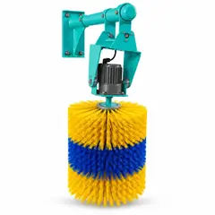 Cattle brush, motorised, wall mount. Grooming and shearing tools