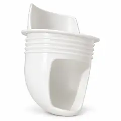 Poultry feeder cup, with cap. Poultry equipment