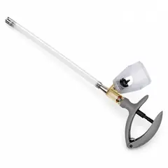 Vaccinator extension rod. Drenching guns and veterinary syringes