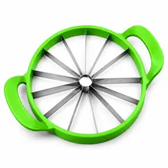 Watermelon slicer, steel blades. Pruning secateurs and garden saws