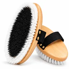 Horse body brush, 19 x 8 cm. Grooming and shearing tools