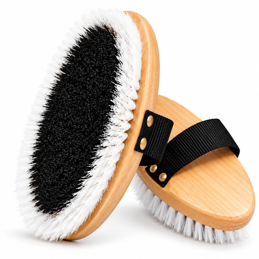Horse body brush, 19 x 8 cm. Grooming and shearing tools
