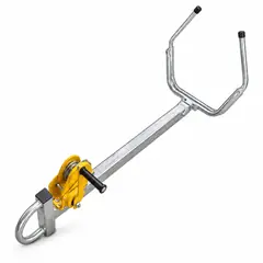 Calf puller, winch type. Calving and castration tools