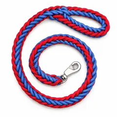 Dog leash, braided rope, 120 cm. Dog collars and leashes
