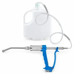 Drenching gun, 30 ml. Drenching guns and veterinary syringes. In Hindi it is called dawai pilane wali gun.