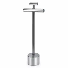 Dung cake maker, stainless steel. Dairy farm equipment