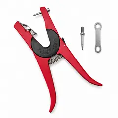 Ear tag applicator, aluminium. Cattle ear tags and identification