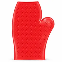 Grooming mitt, rubber. Grooming and shearing tools
