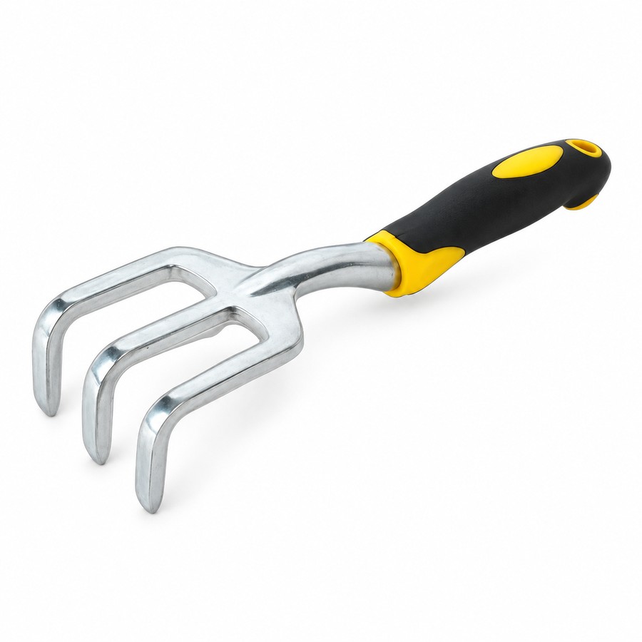 Hand cultivator, 3 tine. Khurpi and garden hand tools