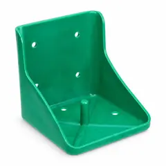 Salt lick holder, wall mount. Automatic water bowl, with mounting clampss and livestock feeders