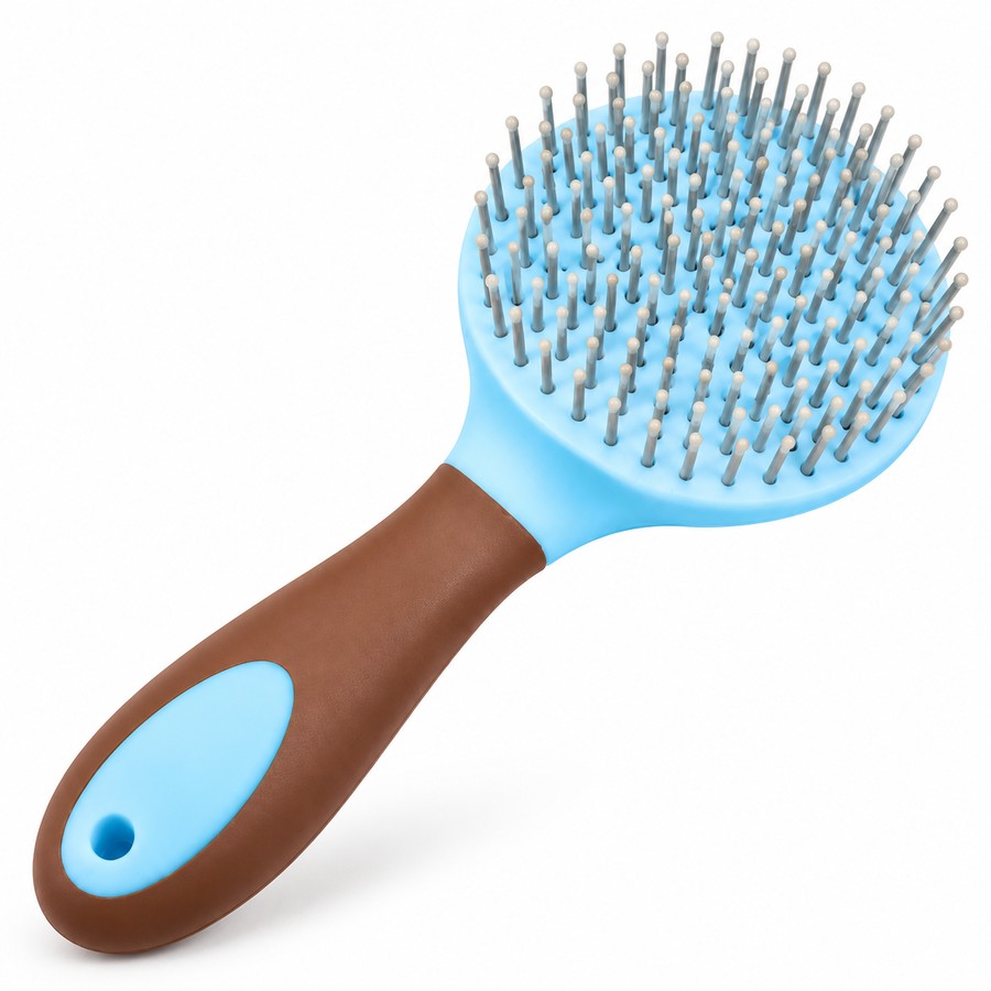 Mane and tail brush. Grooming and shearing tools