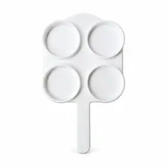 Mastitis test paddle, 4 wells. Dairy farm equipment