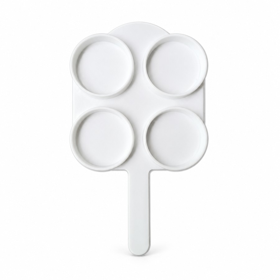 Mastitis test paddle, 4 wells. Dairy farm equipment