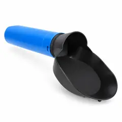 Milk sampling spoon, plastic. Dairy farm equipment