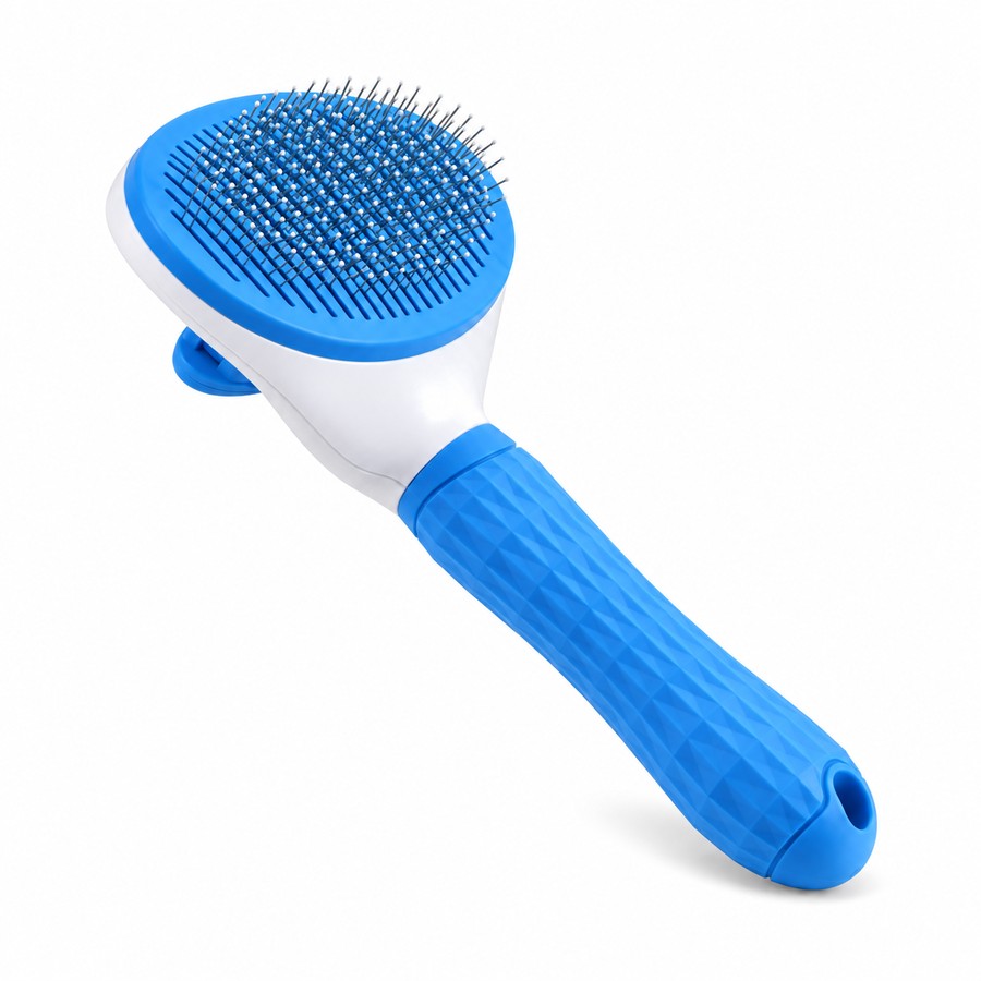 Pet slicker brush. Grooming and shearing tools