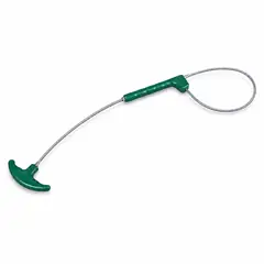 Pig snare, green handle. Pig farming equipment
