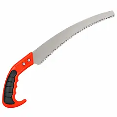 Pruning saw, plastic handle. Pruning secateurs and garden saws
