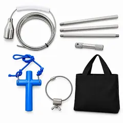 Rumen iron extractor, magnetic. Veterinary equipment and wound care