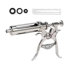 Continuous syringe, 30 ml. Drenching guns and veterinary syringes