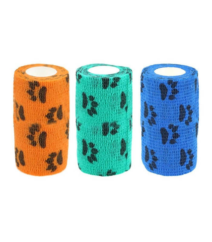 printed cohesive bandage